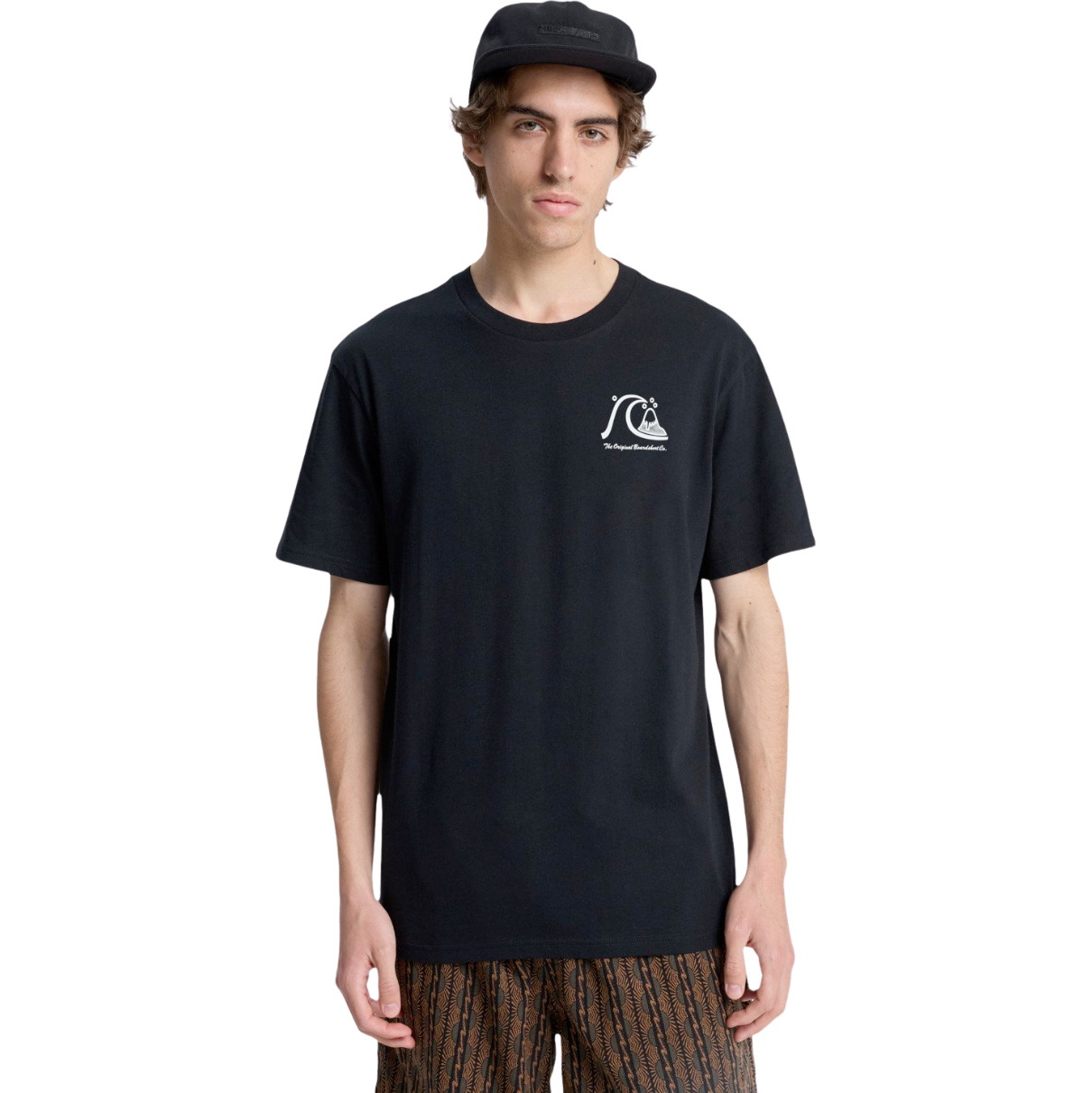 2026 Quiksilver Mens Evo Original T-Shirt EQYZT08263 - Black